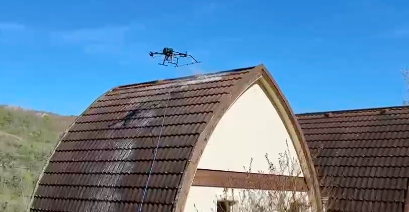 Nettoyage traitement toiture